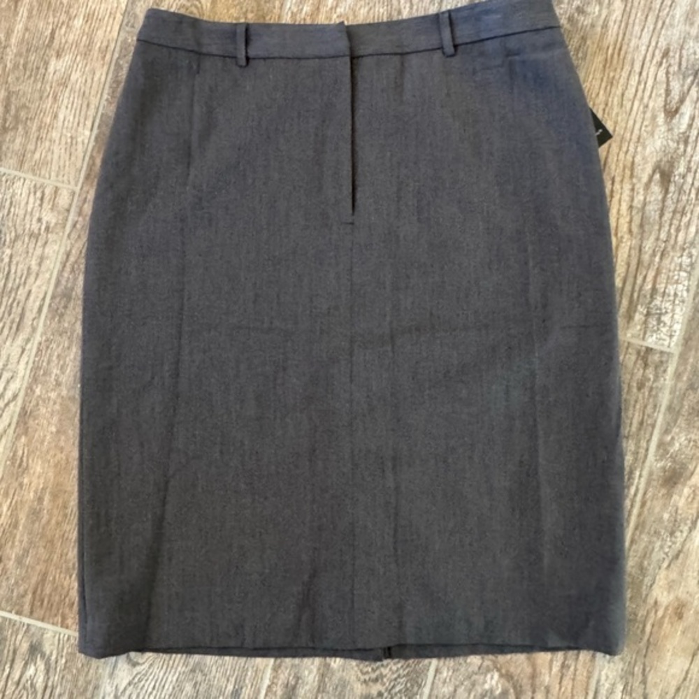 Casual Corner Charcoal Pencil Skirt